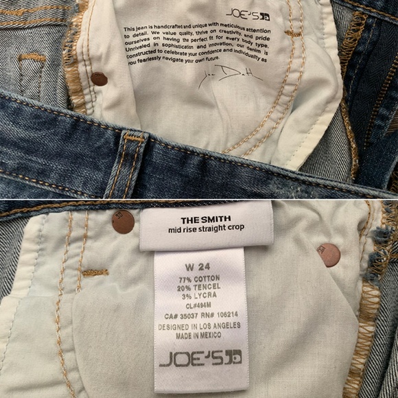 JOE'S JEANS | Crop | NWT | Size 24 - Picture 4 of 8
